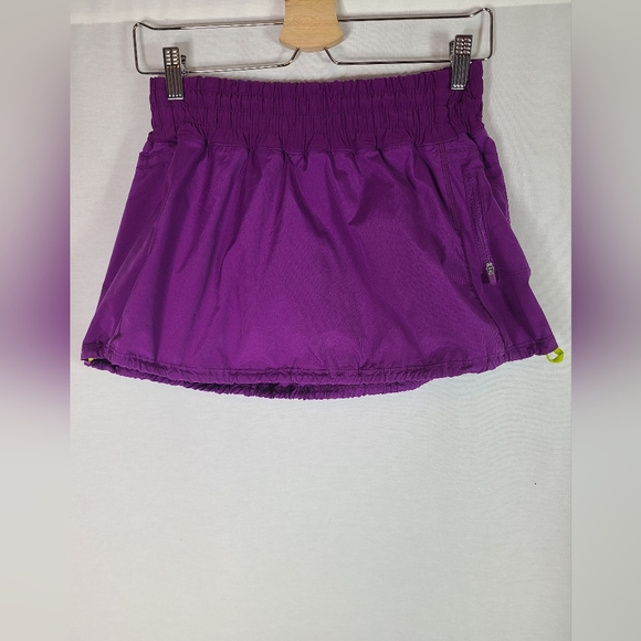 Lululemon Run Tracker Skirt Purple Size 6 RARE - Picture 2 of 9